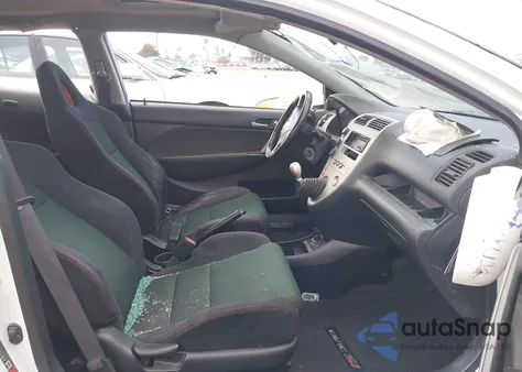 2003 Honda Civic Si из США, поврежденный, VIN SHHEP33533U401380